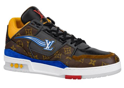 louis vuitton trainer ebene multicolor|Louis Vuitton shoes.